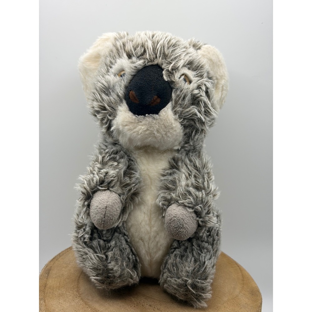 Adventure Planet Koala Plush Stuffed Animal Grey White Shaggy 7 inch Toy